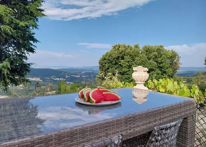 Casa Sole Di Toscana Uso Esclusivo Con 5 Camere, 3 Bagni, Terrazza Panoramica, Giardino E Vasca Idromassaggio 몬테로톤도 사진