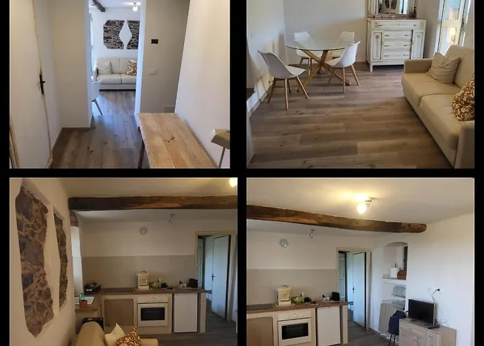 Castelpoggio Casa Di Nonna Pina 아파트 사진