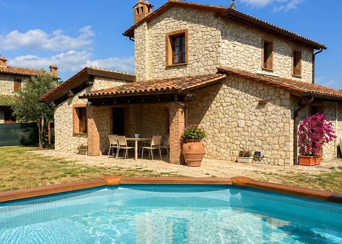Casa Libella - Villa Con Piscina Privata Vicino A Volterra Bagni di Mommialla képek